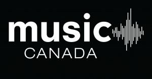 Music Canada logo White on Black