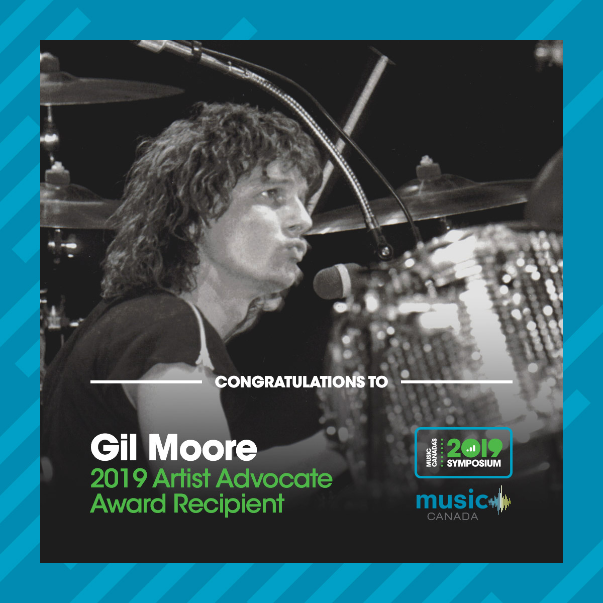 Gil Moore presented with Music Canada's Artist Advocate Award - Music 